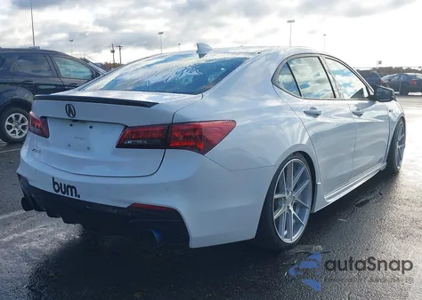 2019 Acura Tlx Tech A-Spec Pkgs z USA, uszkodzony, nr VIN 19UUB1F6XKA005282